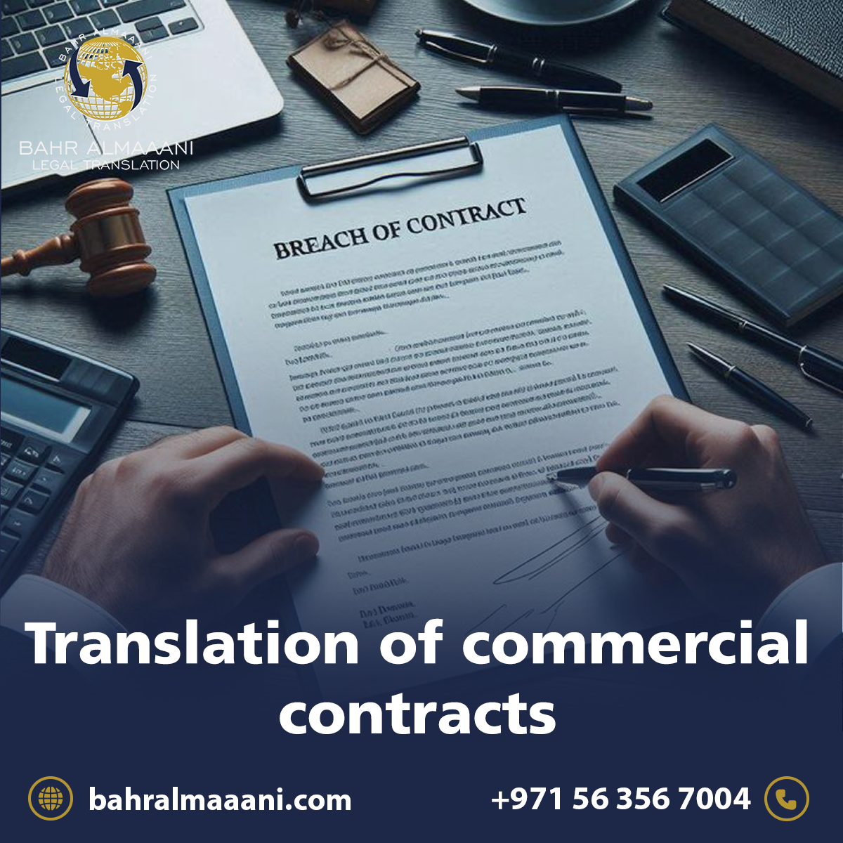 Commercial Contract Translation