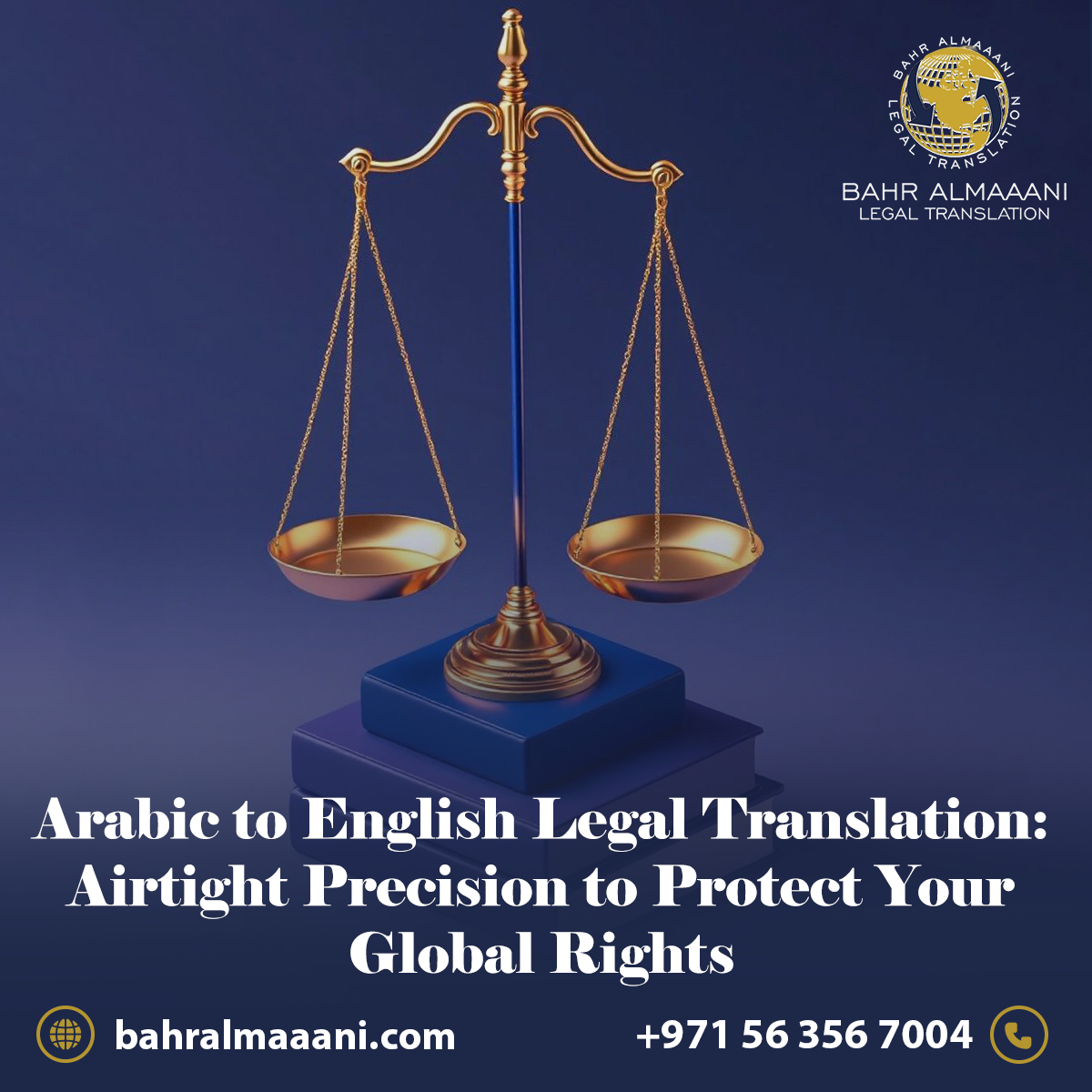 Arabic to English Legal Translation: Airtight Precision to Protect Your Global Rights