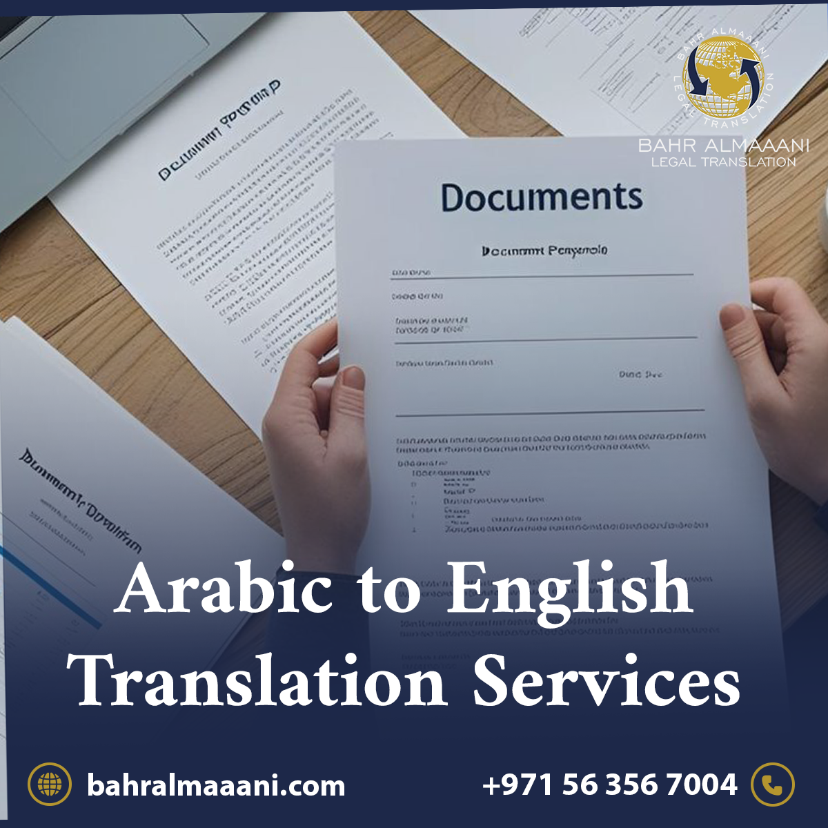 Arabic to English Translation Services